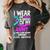 Teal & Purple In Memory Of My Aunt Suicide Prevention Women's Comfort Colors T-Shirt Pepper Teal & Purple In Memory Of My Aunt Suicide Prevention Women's Comfort Colors T-Shirt Pepper