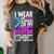 Teal & Purple In Memory Of My Sister Suicide Prevention Women's Comfort Colors T-Shirt Pepper Teal & Purple In Memory Of My Sister Suicide Prevention Women's Comfort Colors T-Shirt Pepper