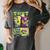 Teenage Mutant Ninja Turtles Retro Neon Comic Book Panels Women's Comfort Colors T-Shirt Pepper