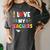 Teens Graduation I Heart My Teacher I Love My Teachers Women's Comfort Colors T-Shirt Pepper