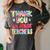 Thank You 1st Grade Teachers Graduation Last Day Of School Women's Comfort Colors T-Shirt Pepper