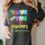 Thank You Teacher Appreciation Graduation Men Women Kids Women's Comfort Colors T-Shirt Pepper