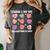 Things I Do On Valentines's Day Book Lover Candy Heart Women's Comfort Colors T-Shirt Pepper