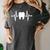 Tooth Heartbeat Dentist Graduation Party Dental Heartbeat Women's Comfort Colors T-Shirt Pepper