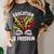 History Education Is Freedom Books Black History Premium Tri-Blend Women's Comfort Colors T-Shirt Pepper