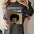 Unapologetically MSW-Ish Student Graduation Afro Women's Comfort Colors T-Shirt Pepper