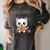 Unearth a Story Cute Kitten Summer Reading 2026 Cat Book Women's Comfort Colors T-Shirt Pepper