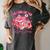 Valentine All Booked Book Coffee Coquette Bow Girl Women Women's Comfort Colors T-Shirt Pepper