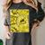 Varsity-Gold Yellow Comic Book University Varsity-Gold Women's Comfort Colors T-Shirt Pepper