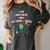 I Like Video Games Dogs And Maybe 3 People Gamer Introvert Raglan Baseball Tee Women's Comfort Colors T-Shirt Pepper