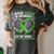 I Wear Green In Memory Of My Mom Bile Duct Cancer Awareness Women's Comfort Colors T-Shirt Pepper I Wear Green In Memory Of My Mom Bile Duct Cancer Awareness Women's Comfort Colors T-Shirt Pepper