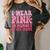 I Wear Pink In Memory Of My Aunt Breast Cancer Aunt Awarenes Women's Comfort Colors T-Shirt Pepper I Wear Pink In Memory Of My Aunt Breast Cancer Aunt Awarenes Women's Comfort Colors T-Shirt Pepper