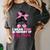 I Wear Pink In Memory Of My Aunt Breast Cancer Awareness Women's Comfort Colors T-Shirt Pepper I Wear Pink In Memory Of My Aunt Breast Cancer Awareness Women's Comfort Colors T-Shirt Pepper