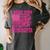 I Wear Pink In Memory Of My Stepdaughter Breast Cancer Women's Comfort Colors T-Shirt Pepper