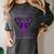 I Wear Purple In Memory For My Daughter Overdose Awareness Women's Comfort Colors T-Shirt Pepper I Wear Purple In Memory For My Daughter Overdose Awareness Women's Comfort Colors T-Shirt Pepper