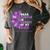 I Wear Purple In Memory Of My Mom Pancreatic Cancer Ribbon Women's Comfort Colors T-Shirt Pepper I Wear Purple In Memory Of My Mom Pancreatic Cancer Ribbon Women's Comfort Colors T-Shirt Pepper