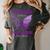 I Wear Purple In Memory For My Son Epilepsy Awareness Ribbon Women's Comfort Colors T-Shirt Pepper