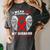 I Wear Red In Memory Of My Husband Heart Disease Awareness Women's Comfort Colors T-Shirt Pepper