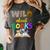 Wild About Reading Books Reader Bookworm Animals Book Lover Women's Comfort Colors T-Shirt Pepper
