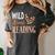 Wild About Reading Teacher Books Reader Lovers Leopard Zebra Women's Comfort Colors T-Shirt Pepper