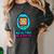 Women's Adulting Is A Myth Retro Pixel Pet Nostalgia Millennials Women's Comfort Colors T-Shirt Pepper
