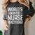 World's Okayest Nurse Practitioner NP Graduation Women's Comfort Colors T-Shirt Pepper