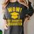 Wow Daughter Graduated Mom Dad Of A Senior Graduation Women's Comfort Colors T-Shirt Pepper