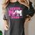 Wrestling Senior Mom Wrestling Senior 2026 Graduation Women's Comfort Colors T-Shirt Pepper