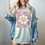 3rd Grade Graduation Cute Groovy Last Day Of Third Grade Women's Comfort Colors T-Shirt Bay