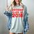 & Red Class Of 2018 Senior Graduation T Shirt Women's Comfort Colors T-Shirt Bay