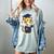 Cheetah Graduation Cute Kindergarten Elementary High School Women's Comfort Colors T-Shirt Bay