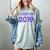 Class Of 2019 High School Graduation Purple Senior Women's Comfort Colors T-Shirt Bay