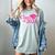 Class Of 2024 Pink For Girls And Women Graduation Women's Comfort Colors T-Shirt Bay