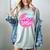 Class Of 2024 Senior Pink Retro Classic Girl Grad Graduation Women's Comfort Colors T-Shirt Bay