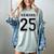 Class Of 2025 High School Senior 25 On Back Graduation Women's Comfort Colors T-Shirt Bay