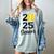 Class Of 2025 Softball Senior Graduation Graduate Women Women's Comfort Colors T-Shirt Bay