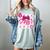 Class Of 2026 Senior Coquette Pink Bow Graduation Family Premium Tri-Blend Women's Comfort Colors T-Shirt Bay