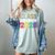 Class Of 2028 Colorful Graduation Women's Comfort Colors T-Shirt Bay