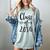 Class Of 2030 Graduation Kindergarten Seniors Women's Comfort Colors T-Shirt Bay