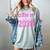 Class Of 2030 Pink Girls Shirt Graduation Women's Comfort Colors T-Shirt Bay