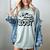 Class Of 2037 Senior Retro 2037 Grad Graduate Graduation Women's Comfort Colors T-Shirt Bay