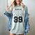 Class Of 2039 Blue Graduation Senior Student Tee Women's Comfort Colors T-Shirt Bay