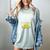 Criminal Justice Degree Graduation Senior Celebration Grad Women's Comfort Colors T-Shirt Bay