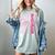 Cute Girls Women Class 2025 Graduation Senior Coquette Bow Women's Comfort Colors T-Shirt Bay