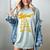 Dabbing Graduation Class Of 2018 T-Shirt School Colors Women's Comfort Colors T-Shirt Bay