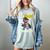 Dinosaur Graduation Cap Gown 3rd Grade Graduate Nailed It Women's Comfort Colors T-Shirt Bay