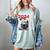 Fun Trendy UFO Sloth Graduation Class Of 2024 Senior Women's Comfort Colors T-Shirt Bay