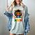 Future HBCU Grad Graduation Students Girl Kids Women's Comfort Colors T-Shirt Bay