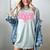 Graduate 2025 Class Of 2025 Senior Coquette Bow Graduation Women's Comfort Colors T-Shirt Bay
