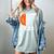 Graduate Senior Class Of 2024 Basketball Player Graduation Women's Comfort Colors T-Shirt Bay